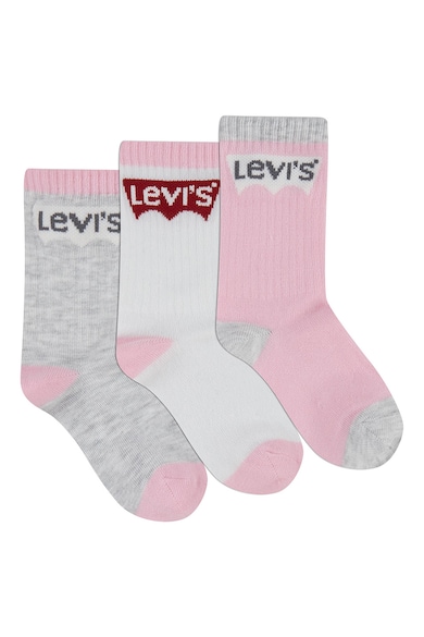 Levi's Hosszú szárú bordázott zokni szett - 3 pár Lány