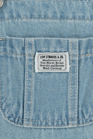 Levi's Salopeta de denim cu bretele ajustabile Fete