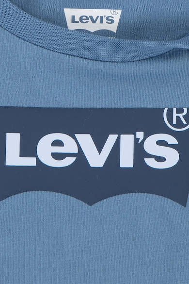 Levi's Kerek nyakú logómintás pamutpóló Fiú