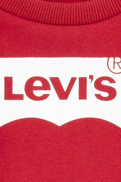 Levi's Kerek nyakú logómintás pulóver Fiú