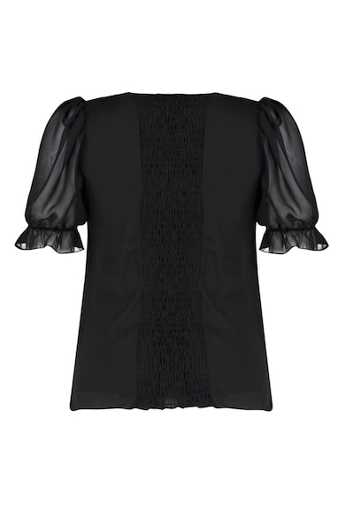 Trendyol Блуза с шпиц и полупрозрачни ръкави Жени