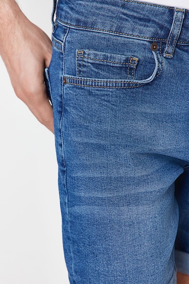 Trendyol Bermude skinny din denim Barbati