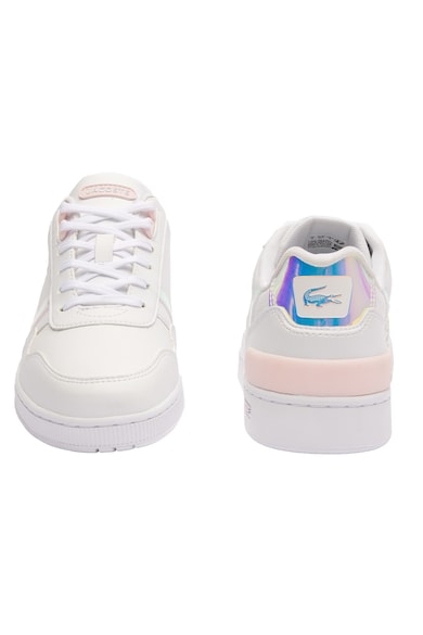 Lacoste Pantofi sport cu design holografic si logo discret Fete