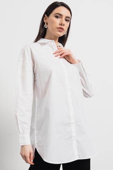 ARMANI EXCHANGE Egyszínű hosszú ing női