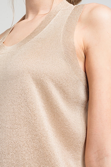 ARMANI EXCHANGE Bluza fara maneci cu segment semitransparent Femei