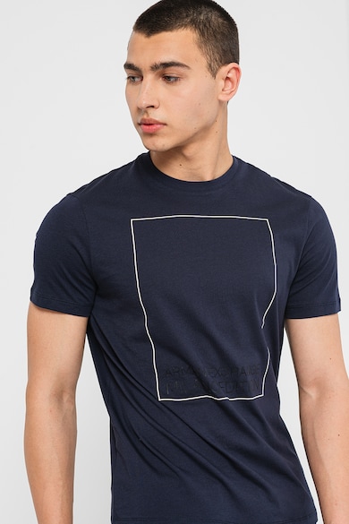 ARMANI EXCHANGE Тениска с фигурална щампа Мъже