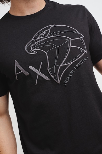 ARMANI EXCHANGE Тениска с бродерии Мъже