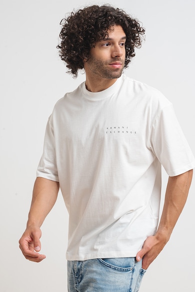 ARMANI EXCHANGE Bő fazonú póló hátul mintával férfi