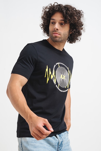 ARMANI EXCHANGE Памучна тениска с щампа Мъже