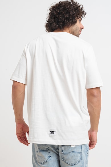 ARMANI EXCHANGE Памучна тениска с надпис Мъже