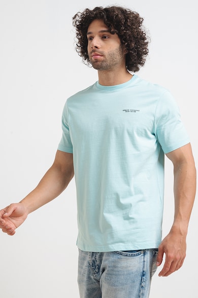 ARMANI EXCHANGE Памучна тениска със стандартна кройка Мъже