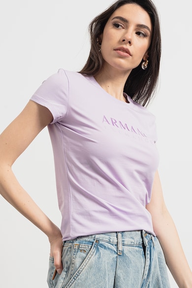 ARMANI EXCHANGE Слим тениска с лого Жени