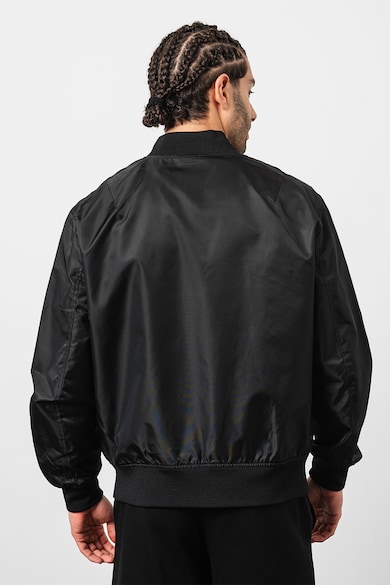 ARMANI EXCHANGE Jacheta bomber cu logo pe piept Barbati