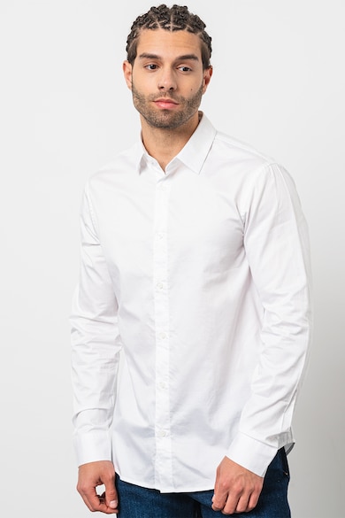 ARMANI EXCHANGE Риза със стандартна кройка и яка Мъже