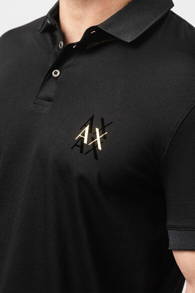 ARMANI EXCHANGE Tricou polo din bumbac Barbati