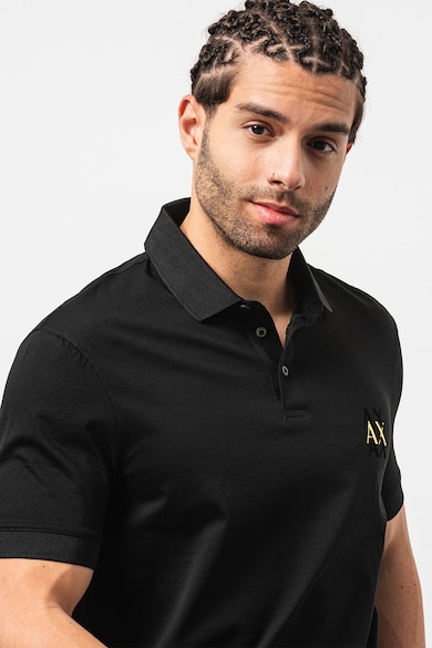 ARMANI EXCHANGE Tricou polo din bumbac Barbati