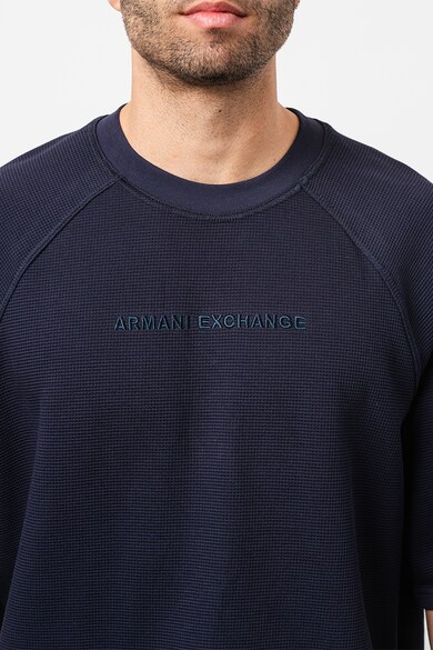 ARMANI EXCHANGE Kerek nyakú logómintás póló férfi