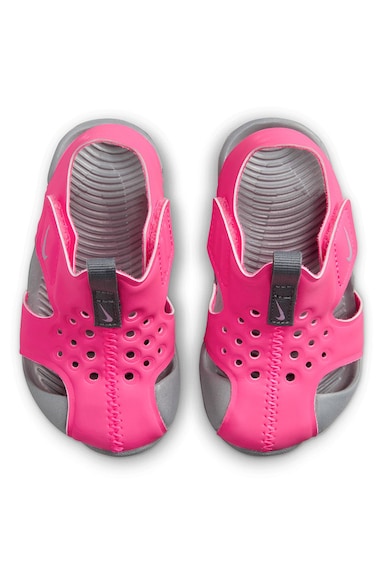 Nike Sandale cu velcro din material cu uscare rapida Sunray Protect Fete