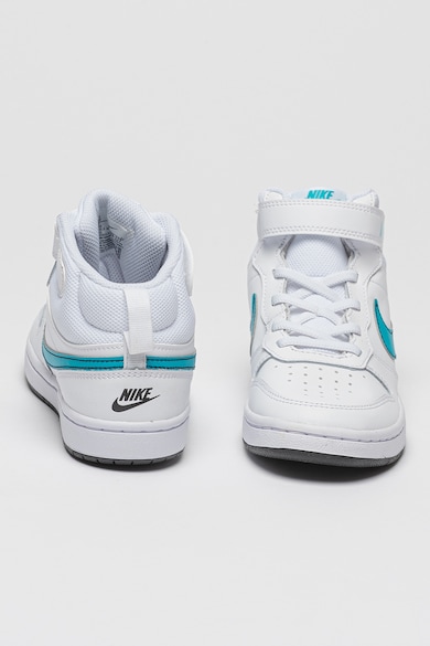 Nike Унисекс спортни обувки Court Borough от кожа и еко кожа Момичета