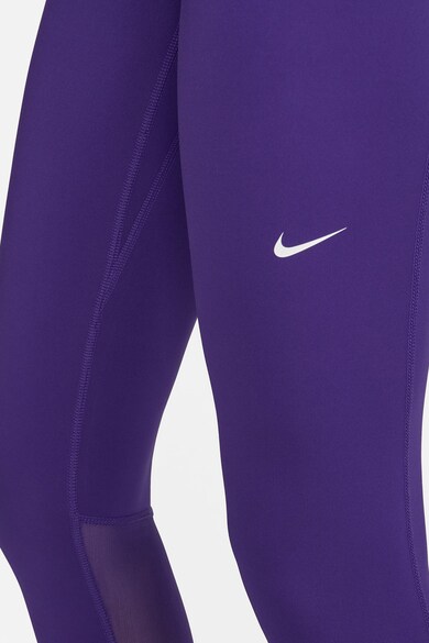 Nike Colanti cu banda logo in talie si tehnologie Dri-Fit, pentru fitness Pro Femei