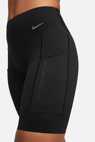 Nike Go Dri-Fit rövid leggings magas derékrésszel női