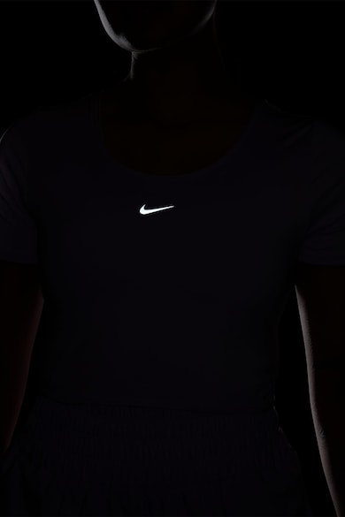 Nike Фитнес къса тениска Classic с Dri-FIT и отвор на гърба Жени