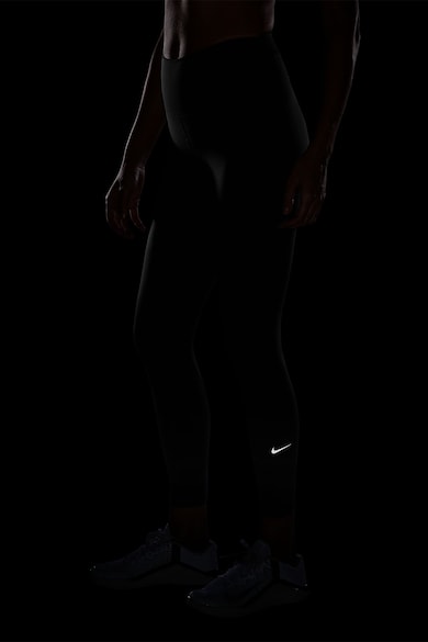Nike Magas derekú leggings foszforeszkáló logóval női
