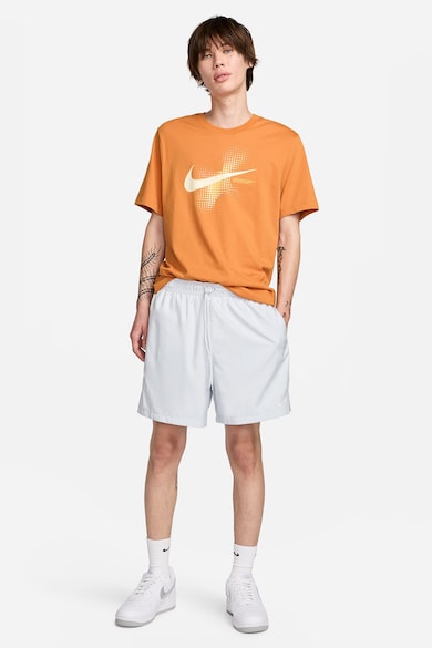 Nike Тениска с овално деколте и лого Мъже