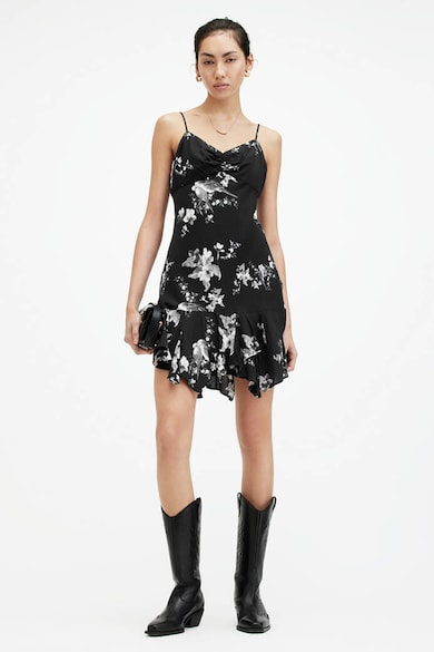 AllSaints Rochie cu model floral Eica Iona Femei