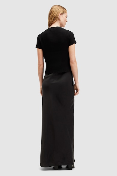 AllSaints Hayes 2-in-1 dizájnú hosszú ruha női