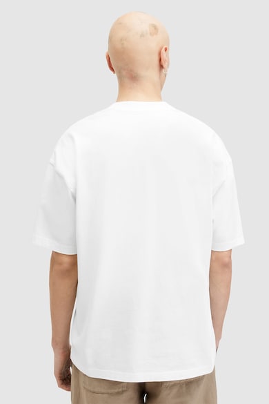 AllSaints Уголемена тениска Cutout с лого Мъже