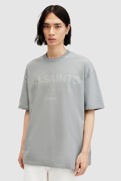 AllSaints Tricou supradimensionat cu logo Laser Barbati