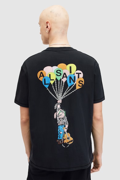 AllSaints Lofty mintás póló férfi