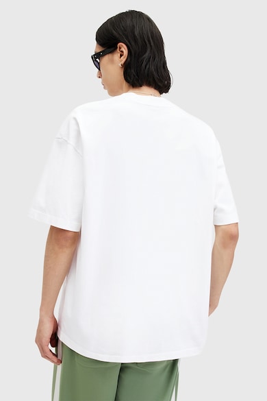 AllSaints Уголемена тениска Pass с принт Мъже