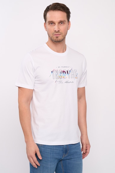 KVL by KENVELO Тениска с овално деколте Мъже