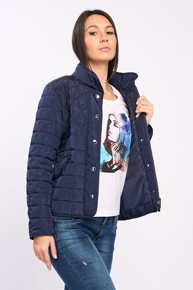 Timeout Egyszínű dzseki középmagas gallérral női