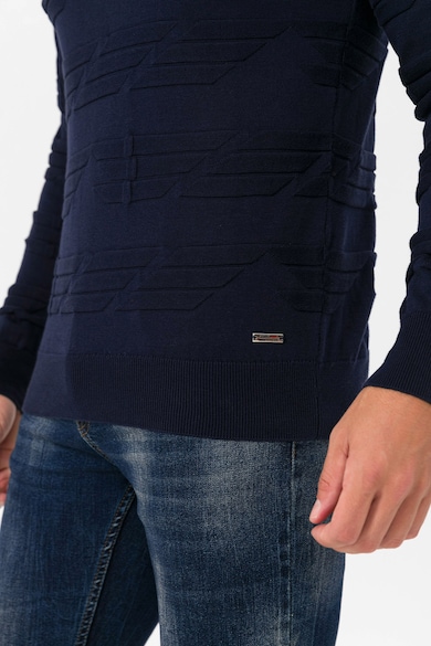 Felix Hardy Памучен пуловер Cirilo с овално деколте Мъже