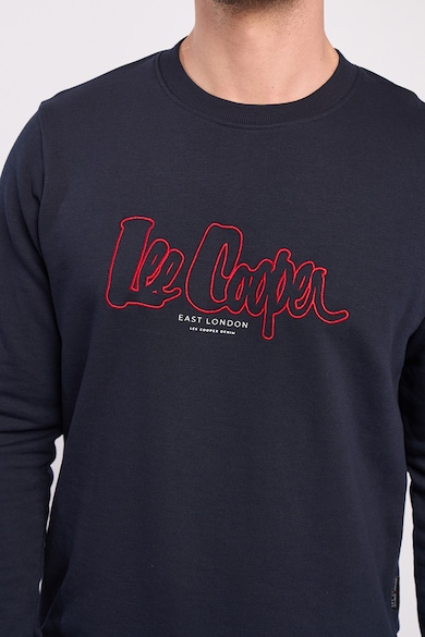 Lee Cooper Суитшърт с овално деколте и лого Мъже