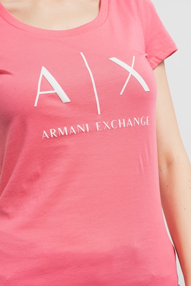 ARMANI EXCHANGE Памучна слим тениска Жени