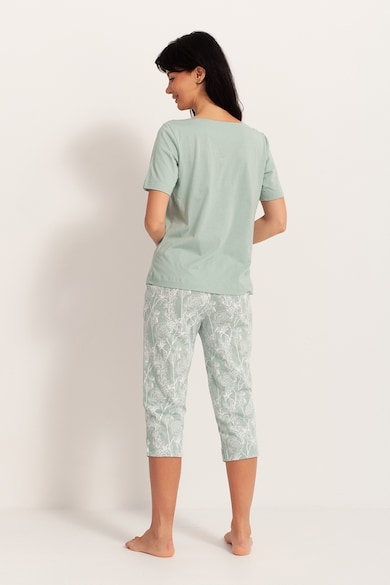 Sofiaman Pijama din amestec de modal cu imprimeu floral Femei