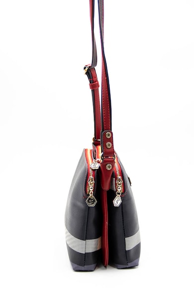 Silver&Polo Keresztpántos mintás műbőr táska női