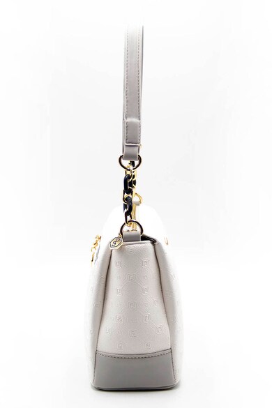 Silver&Polo Ръчна чанта от еко кожа с отделяща се презрамка и лого Жени