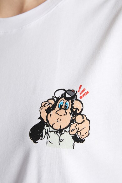 LC WAIKIKI Памучна тениска с фигурален принт Жени