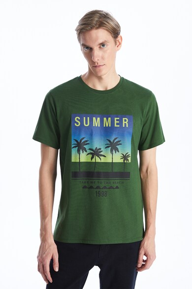 LC WAIKIKI Тениска с тропически принт Мъже