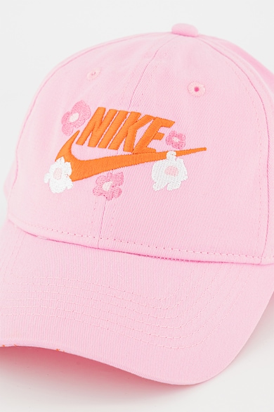 Nike Baseballsapka logós és virágos részletekkel Lány