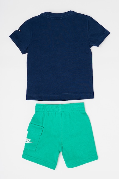 Nike Set de pantaloni scurti cargo si tricou Baieti