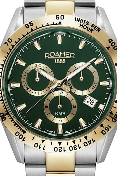 Roamer of Switzerland Часовник с хронограф и верижка Мъже