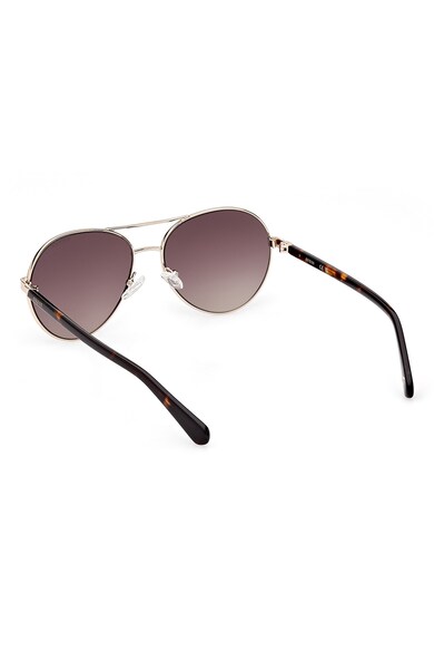 GUESS Ochelari de soare aviator unisex cu detalii logo Barbati