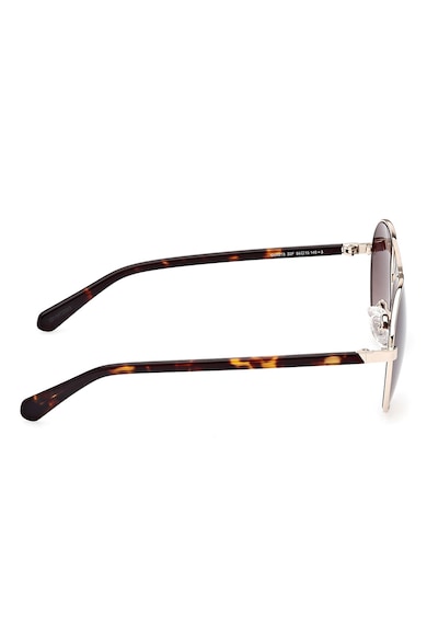 GUESS Унисекс слънчеви очила Aviator с лого Мъже