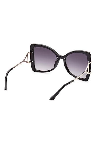 GUESS Ochelari de soare butterfly cu lentile in degrade Femei